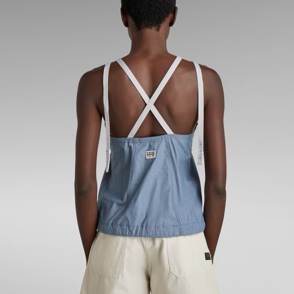 NWT G-Star Raw Chute top, color: light cloud size mediumm